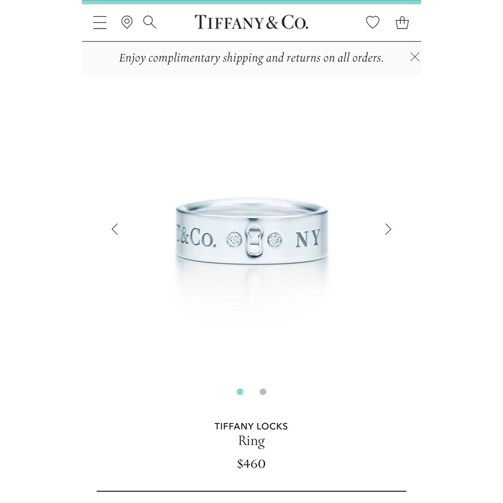 Tiffany & Co. Locks Ring